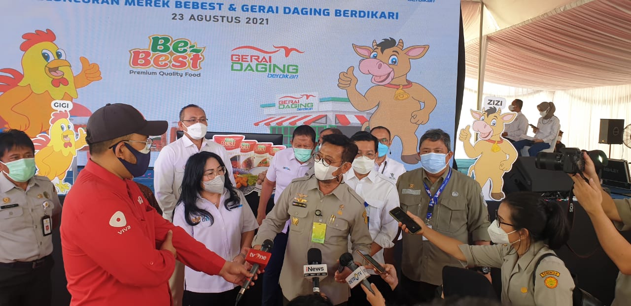 Mentan Dorong Pembentukan Holding BUMN Klaster Pangan Protein