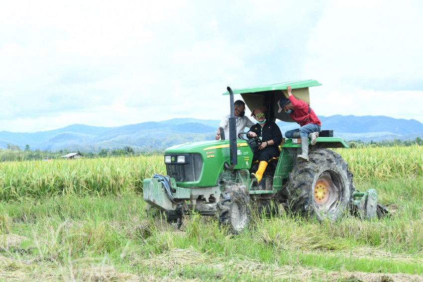 Dibantu Kementan Alsintan, Petani Ende Semakin Produktif