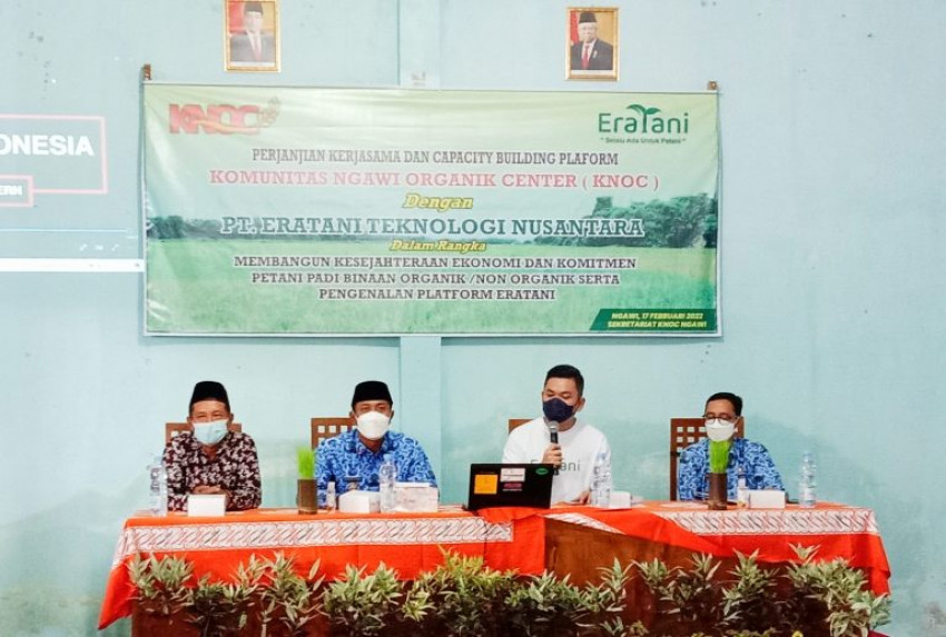 Tingkatkan Kapasitas Petani Ngawi, KNOC Ngawi Menggelar Kerjasama dan Capacity Building Platform Dengan PT Eratani