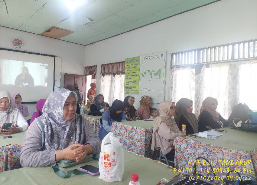 Kementan Ajak Pemerintah Desa dan Lembaga Keuangan Desa Bantu Permodalan Petani Muda Kab. Banjar